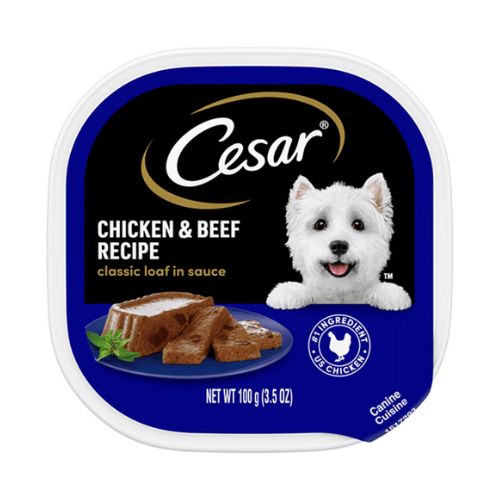 Cesar Classic Loaf in Sauce Chicken & Beef